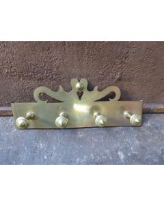 Art Nouveau Ophang Rek Haardgereedschap