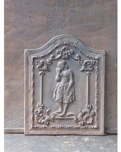 Haardplaat 'Vrouw'
