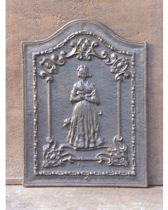 Haardplaat 'Vrouw'