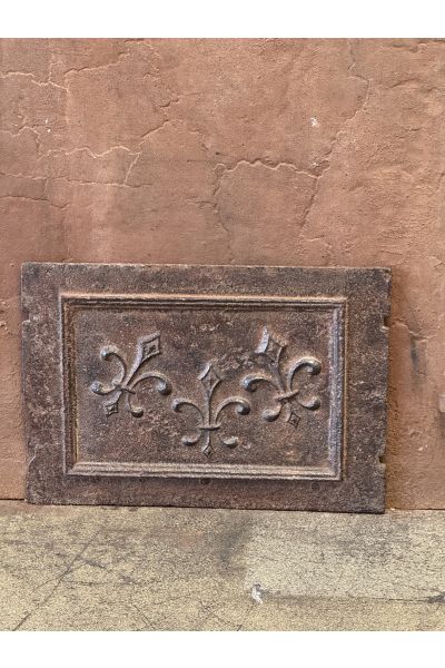 Haardplaat 'Fleurs de Lis'