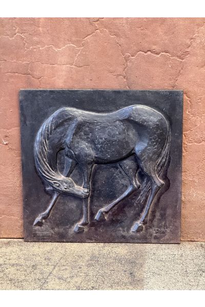 Haardplaat 'Paarden'
