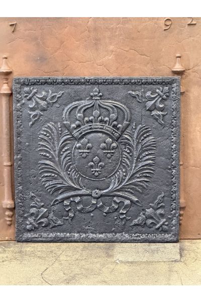 Haardplaat 'Wapen van Frankrijk'