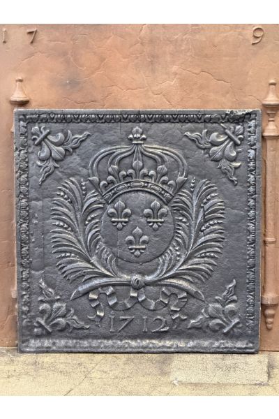 Haardplaat 'Wapen van Frankrijk'