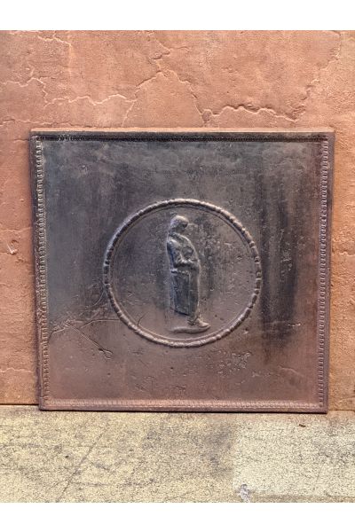 Haardplaat 'Man'