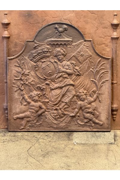 Haardplaat 'Allegorie van Frankrijk'