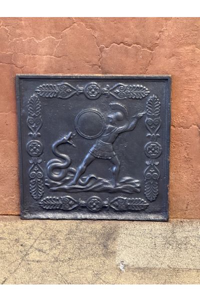 Haardplaat 'Hercules en de Slang'