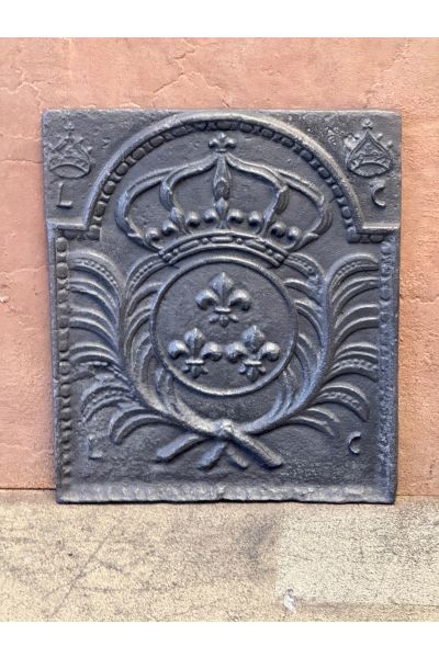 Haardplaat 'Wapen van Frankrijk'