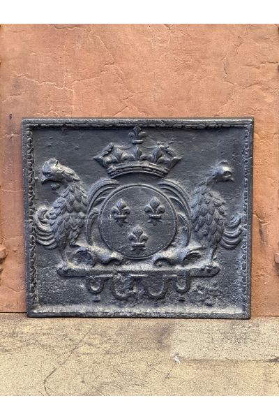 Haardplaat 'Wapen van Frankrijk'