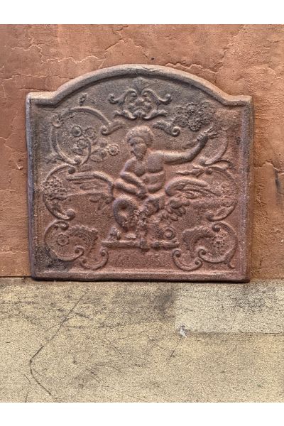 Haardplaat 'Zeus en Leda'