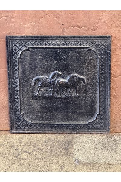 Haardplaat 'Paarden'