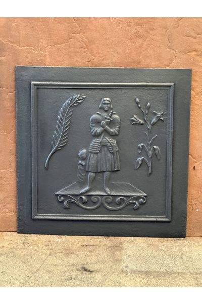 Haardplaat 'Jeanne d'Arc'