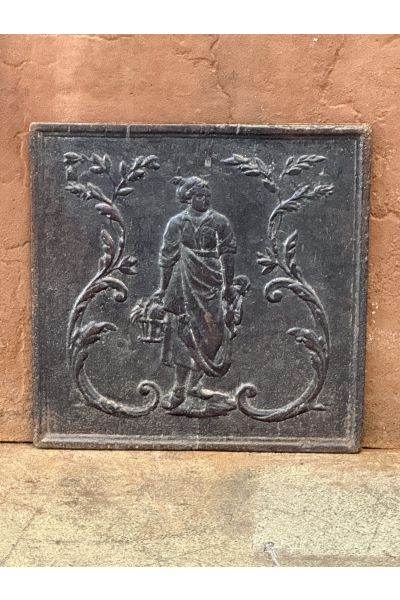 Haardplaat 'Vrouw'