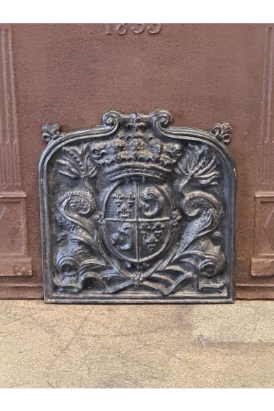 Haardplaat 'Wapen van Frankrijk'