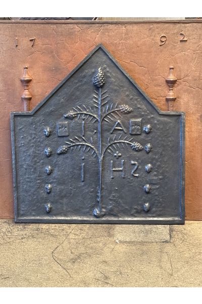 Haardplaat 'Gotisch Wapen'
