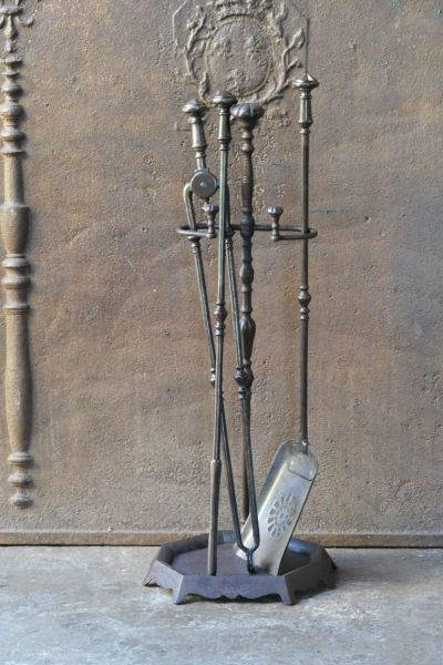 Antiek Engels Haardstel van 14,15 
