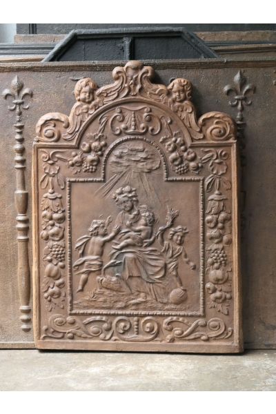 Haardplaat 'Caritas'