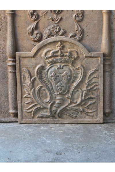 Haardplaat 'Wapen van Frankrijk'