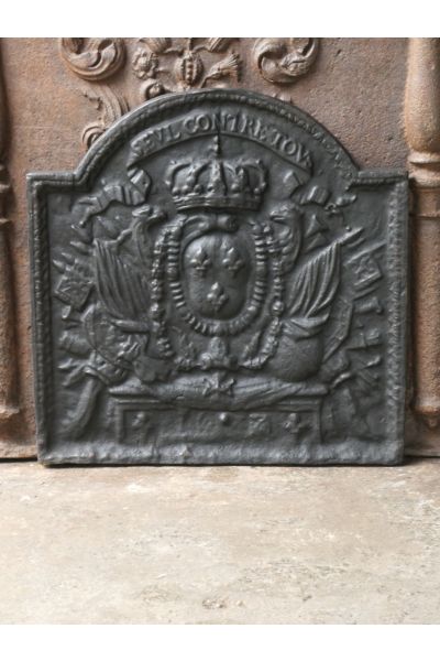 Haardplaat 'Wapen van Frankrijk'