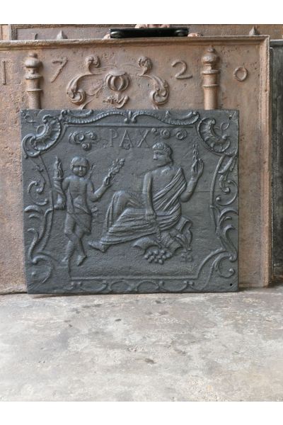 Haardplaat 'Allegorie van de Vrede'