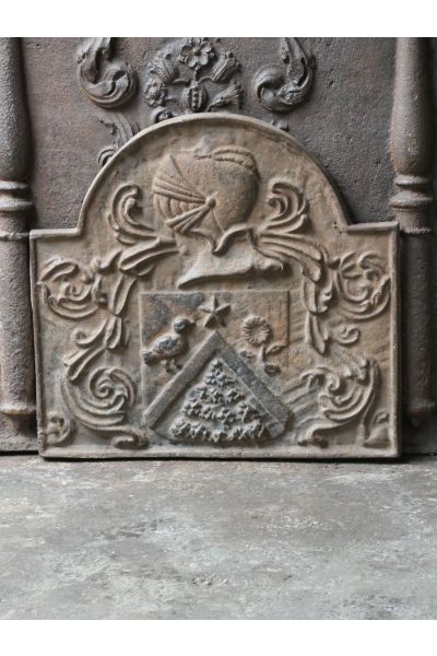 Haardplaat 'Wapen'