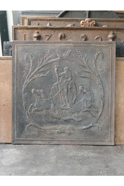 Haardplaat 'Neptunus'
