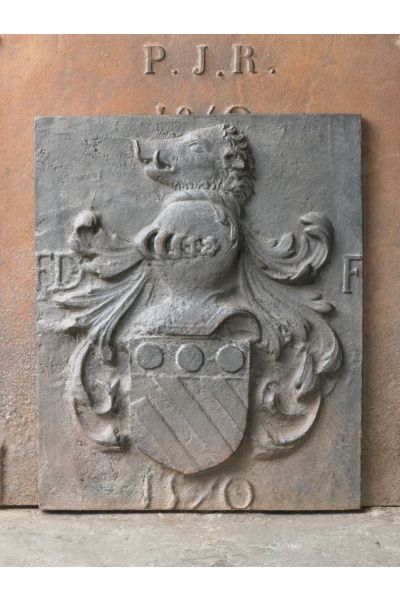 Haardplaat 'Wapen'
