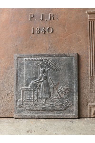 Victoriaanse Gietijzeren Plaat