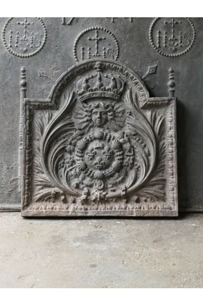 Haardplaat 'Wapen van Frankrijk'