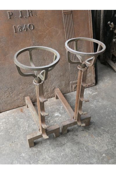 Smeedijzeren Vuurbokken