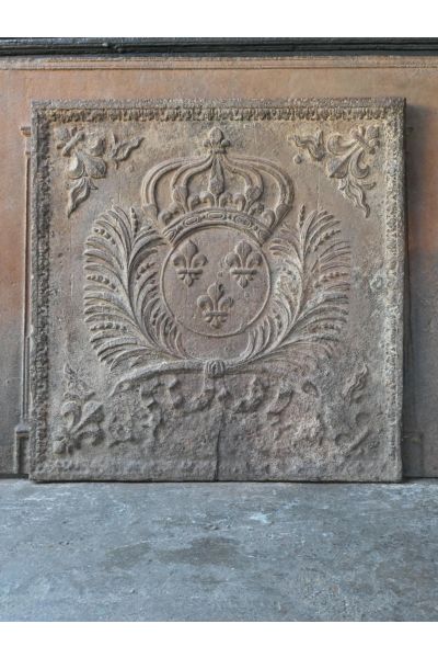 Haardplaat 'Wapen van Frankrijk'