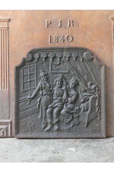 Victoriaanse Gietijzeren Plaat