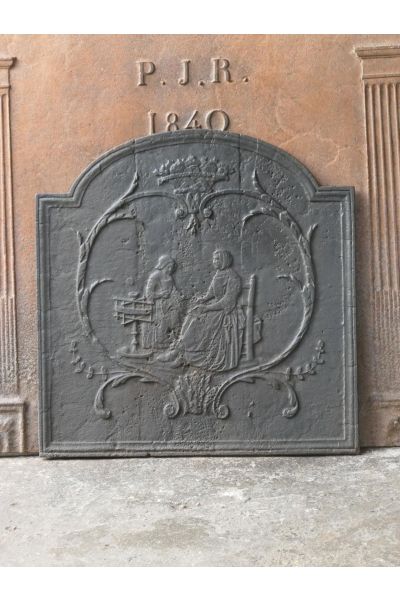 Victoriaanse Gietijzeren Plaat