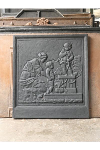 Haardplaat 'Caritas'