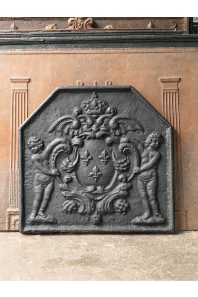 Haardplaat 'Wapen van Frankrijk'