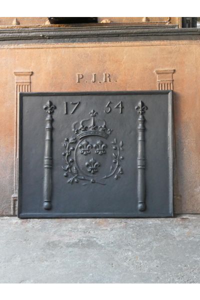 Haardplaat 'Wapen van Frankrijk'