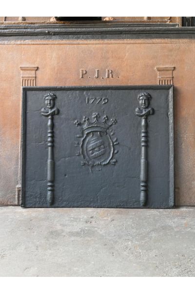 Haardplaat 'Wapen'