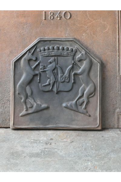 Haardplaat 'Wapen'
