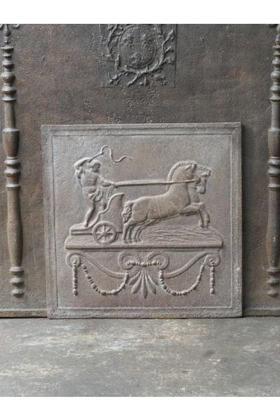 Haardplaat 'Apollo met zijn Paarden'