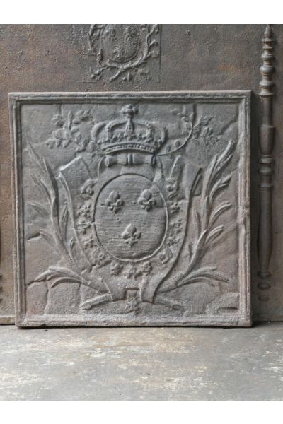 Haardplaat 'Wapen van Frankrijk'
