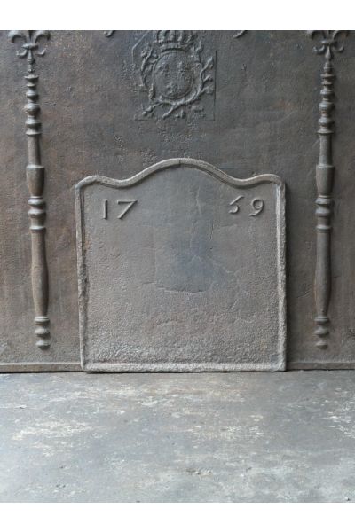 Louis XV Gietijzeren Plaat