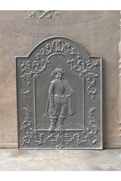 Haardplaat 'D'Artagnan'