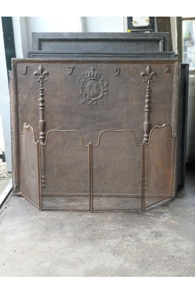 Antiek Frans Vonkenscherm