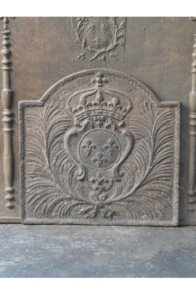 Haardplaat 'Wapen van Frankrijk'