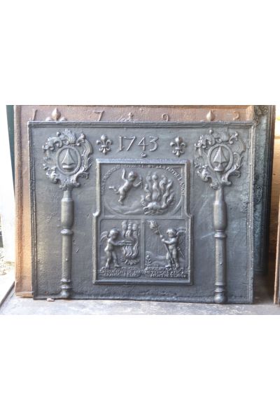 Haardplaat 'Allegorie of de Liefde'