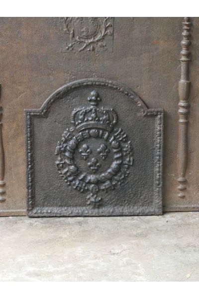 Haardplaat 'Wapen van Frankrijk'