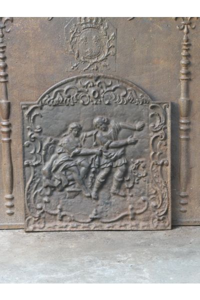 Louis XV Gietijzeren Plaat