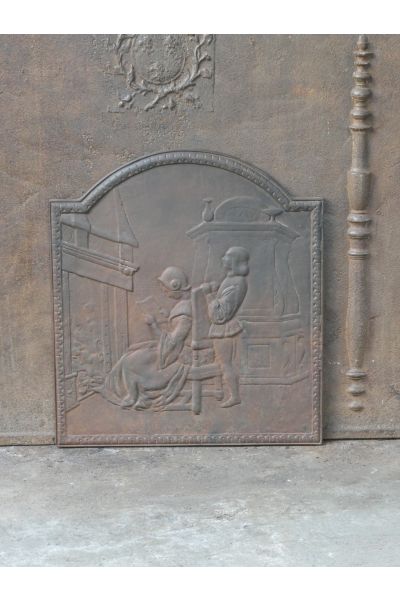 Victoriaanse Gietijzeren Plaat