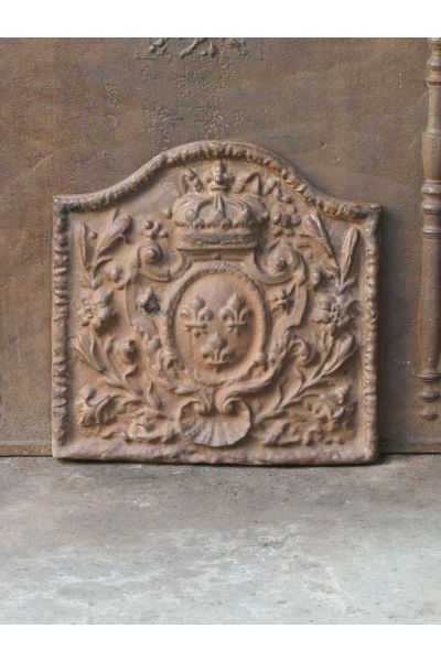 Haardplaat 'Wapen van Frankrijk'