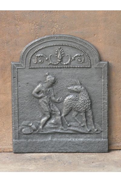 Haardplaat 'Roodkapje'