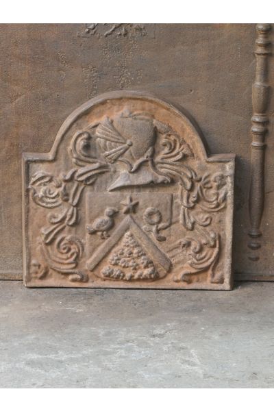Haardplaat 'Wapen'